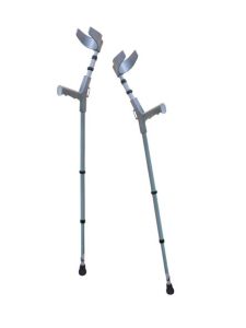 A pair of crutches