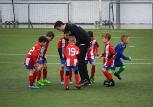 Coaching junior team / Hyfforddi tîm iau