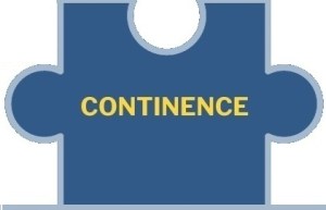 Continence jigsaw piece
