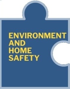 Environment and home safety jigsaw piece